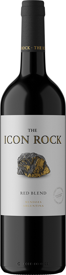 The Icon Rock White Label Red Blend