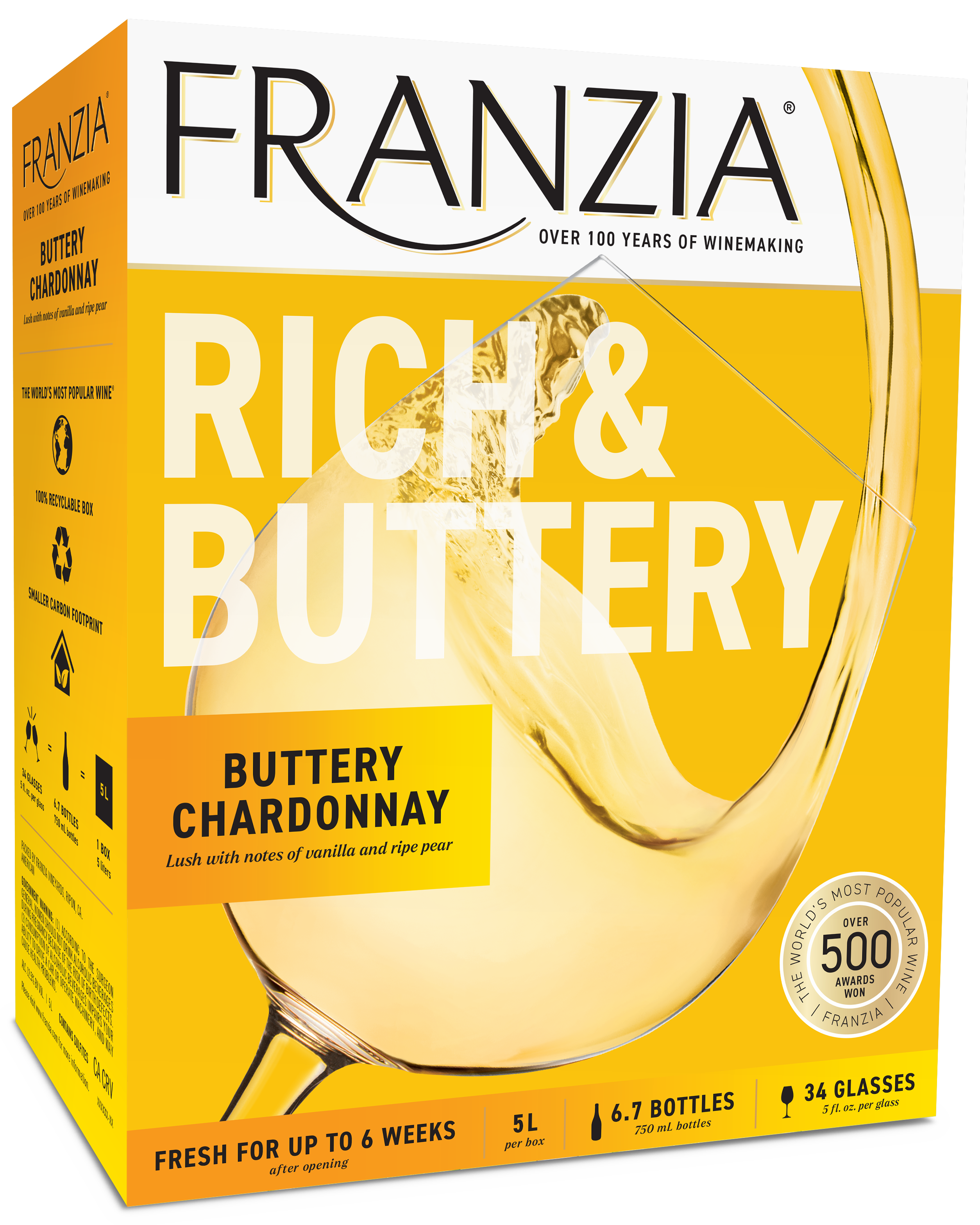 Franzia Buttery Chardonnay